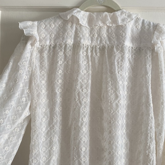 Anthropologie Maeve, Laila Ruffle Blouse, 8 - Picture 6 of 6